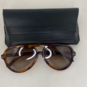 Isabel Marant Tortoiseshell Aviator Sunglasses - Brown Gradient Lenses